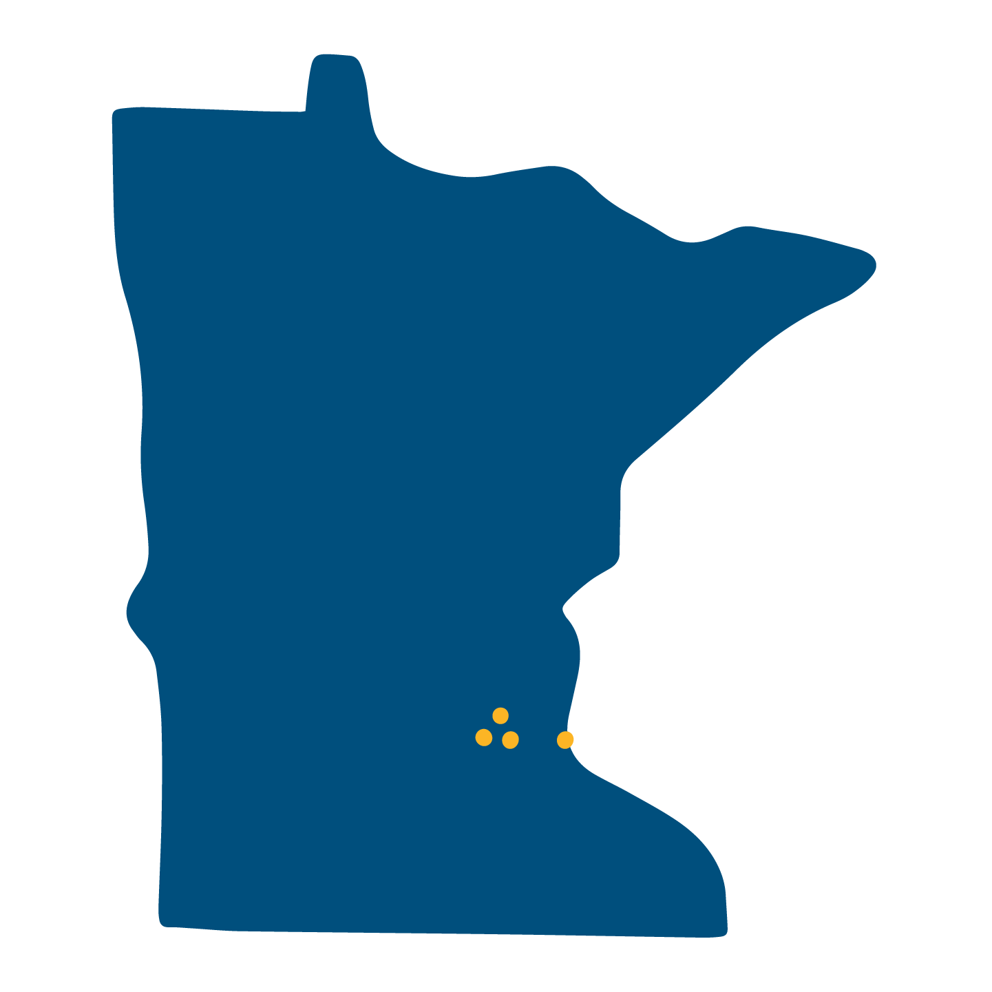 Minnesota Hometown map