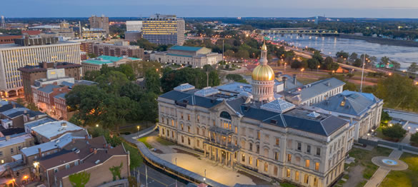 trenton-nj Downtown view of Trenton NJ