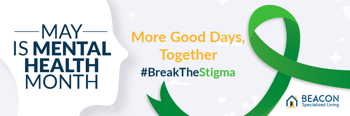 May Mental Health Month banner.